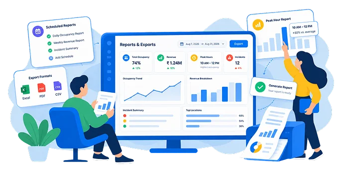 Reports and exports