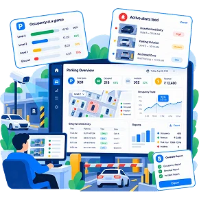 Facility manager dashboard