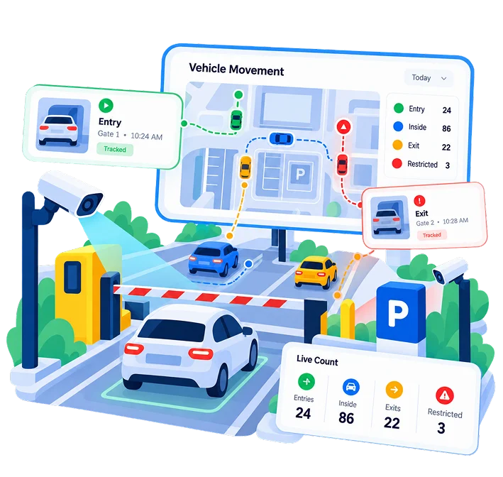 Independent Vehicle Tracking