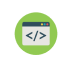 Icon representing programming and scripting languages